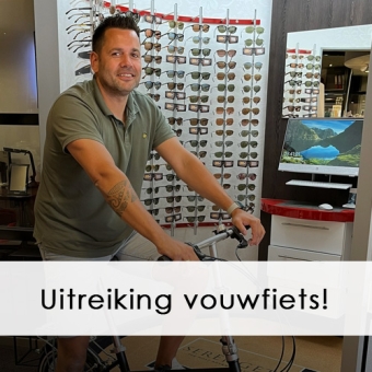 Uitreiking Serengeti vouwfiets!