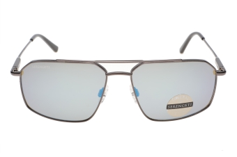 Serengeti Wayne SS546002 (Shiny Dark Gunmetal) Gepolariseerd