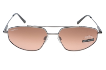 Serengeti Marlon SS539004 (Shiny Dark Gunmetal) Gepolariseerd