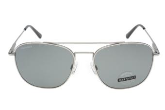 Serengeti Carroll Large SS598001 (Matte Silver) Gepolariseerd