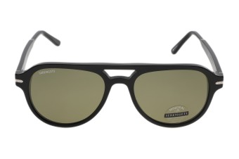 Serengeti Mateo SS765001 (Shiny Black) Gepolariseerd