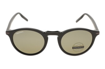 Serengeti Raffaele SS041008 (Shiny Black) Gepolariseerd