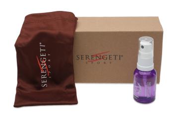 Serengeti Bormio 8168 (Shiny Black) Gepolariseerd