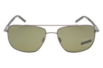 Serengeti Tellaro 8820 (Shiny Gunmetal/Black/Gray) Gepolariseerd