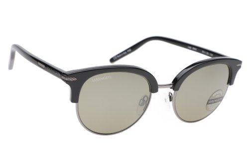 Serengeti Lela 8942 (Shiny Black/Shiny Dark Gunmetal) Gepolariseerd