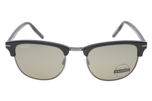 Serengeti Alray 8943 (Shiny Black / Shiny Dark Gunmetal) Gepolariseerd