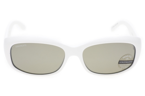 Serengeti Bianca SS008001 (Matte White) Gepolariseerd