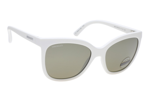 Serengeti Agata SS000001 (Matte White) Gepolariseerd