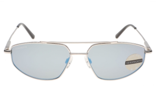 Serengeti Marlon SS539002 (Shiny Silver) Gepolariseerd