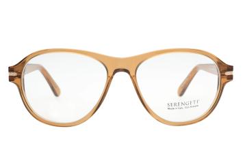 Serengeti Wilbour SV586004 (Shiny Crystal Caramel Brown) montuur