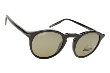Serengeti Raffaele SS041008 (Shiny Black) Gepolariseerd