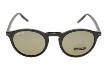 Serengeti Raffaele SS041008 (Shiny Black) Gepolariseerd