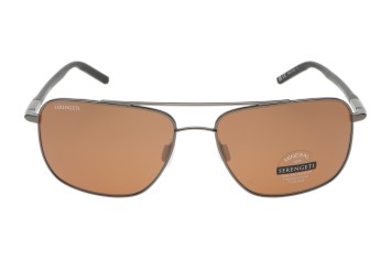 Serengeti Tellaro SS045002 (Dark Gunmetal/Matte Black Temple Tips) Gepolariseerd