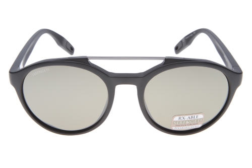 Serengeti Leandro 8591 (Satin Black/Satin Dark Gunmetal) Gepolariseerd